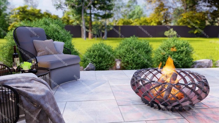 Чаша для костра Сумеречное пламя — изображение 3