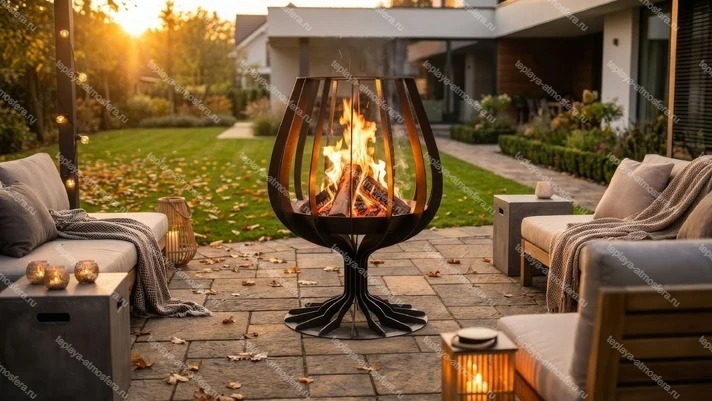 Костровая чаша Коньячный бокал