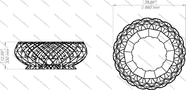 Чаша для костра Сумеречное пламя — изображение 17
