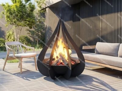 Костровая чаша Бутон цветка