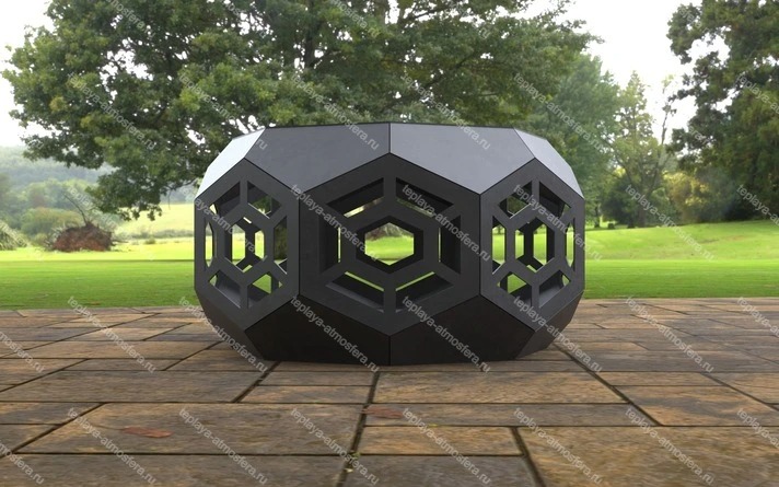 Чаша для костра восьмигранная Volumetric — изображение 7