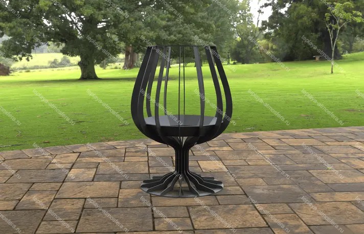 Костровая чаша Коньячный бокал — изображение 6