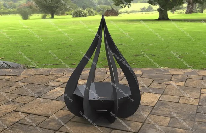 Костровая чаша Бутон цветка — изображение 7