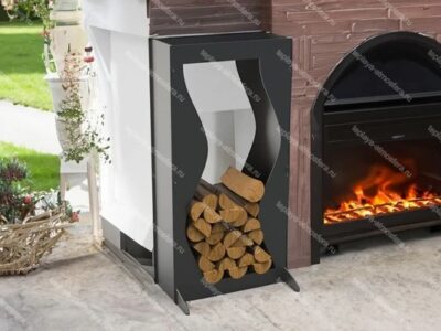 Дровница разборная Волна 1100 мм