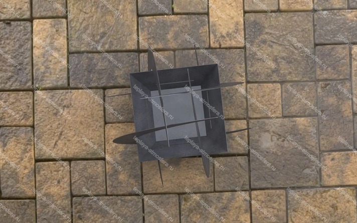 Чаша для костра квадратная Drop — изображение 4