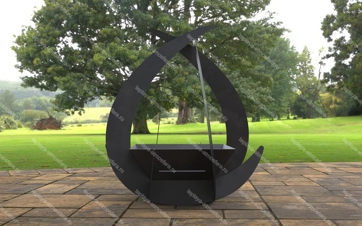 Чаша для костра квадратная Drop — изображение 5