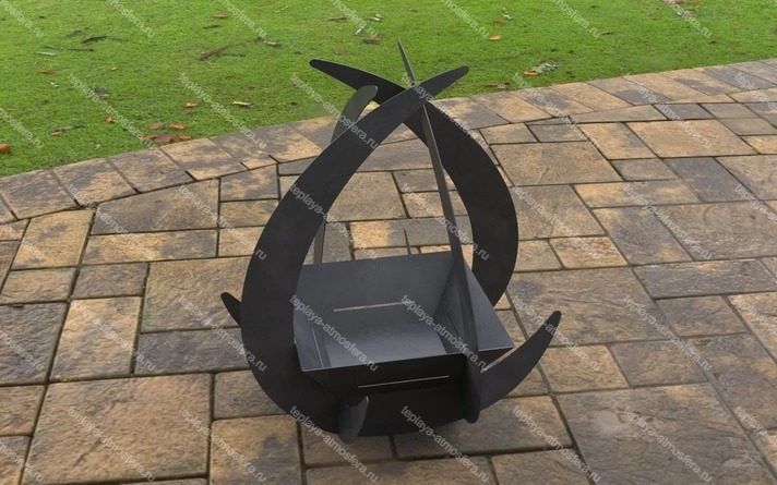 Чаша для костра квадратная Drop — изображение 8