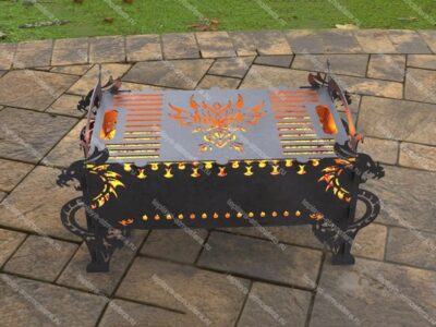 Мангал гриль Дракон