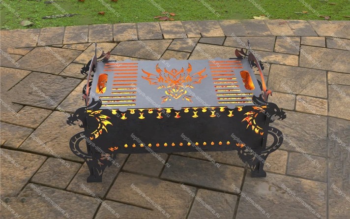 Мангал гриль Дракон