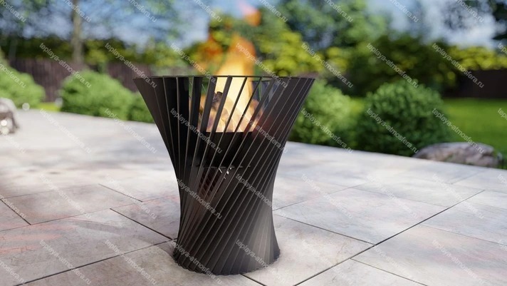 Чаша для костра Спиральная башня 625 мм — изображение 4