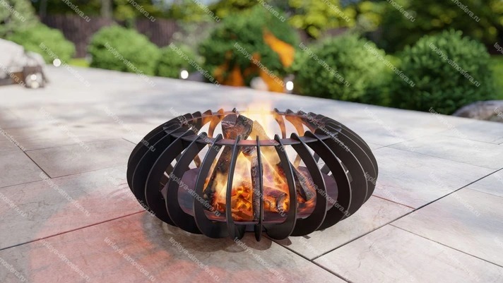 Чаша для костра Светящаяся сфера