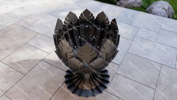 Чаша для костра Кубок Листья — изображение 11