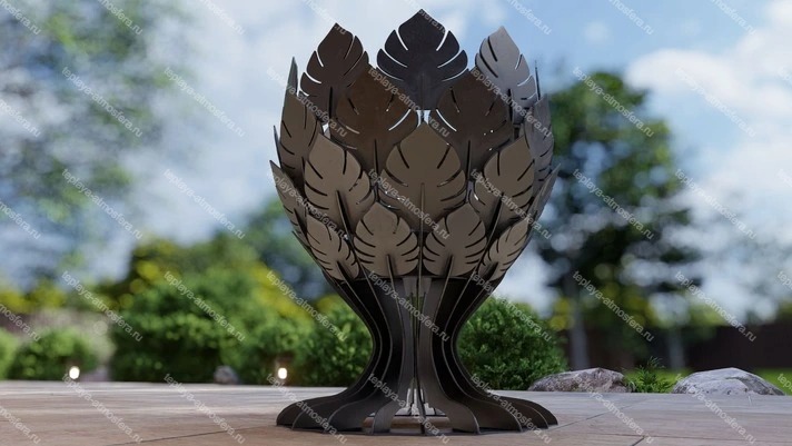 Чаша для костра Кубок Листья — изображение 13