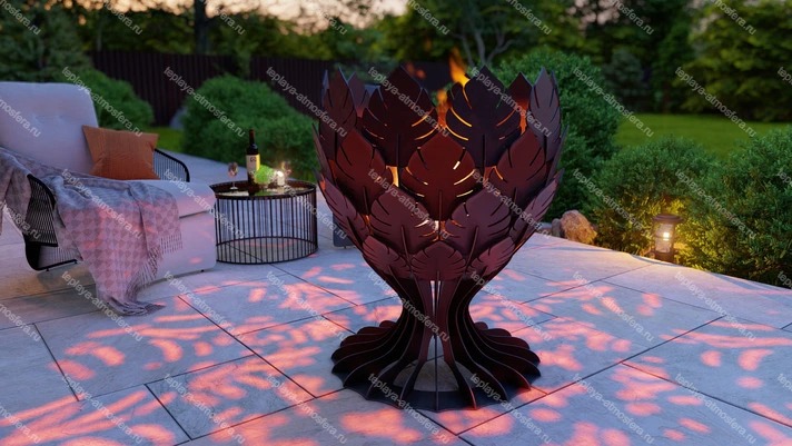 Чаша для костра Кубок Листья — изображение 4