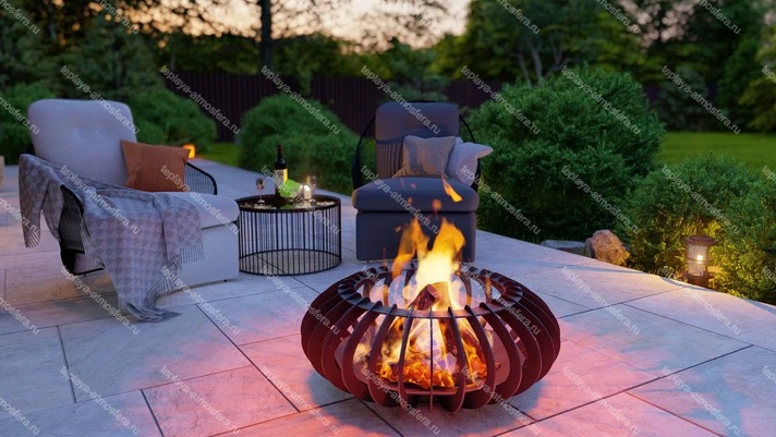 Чаша для костра Светящаяся сфера — изображение 4