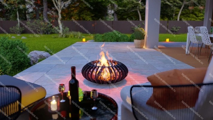 Чаша для костра Светящаяся сфера — изображение 5