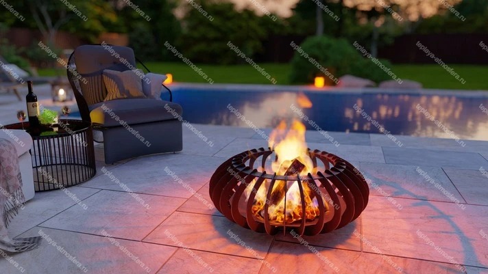 Чаша для костра Светящаяся сфера — изображение 6