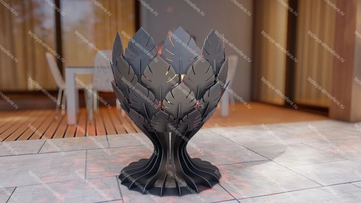 Чаша для костра Кубок Листья — изображение 7