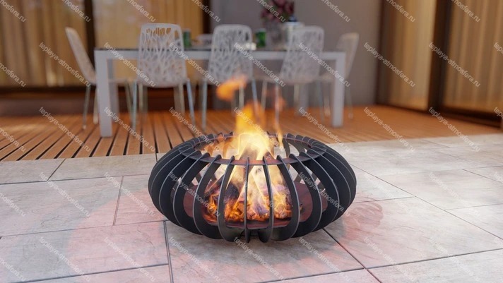 Чаша для костра Светящаяся сфера — изображение 7