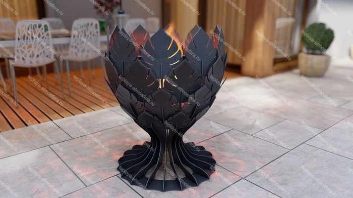 Чаша для костра Кубок Листья — изображение 8