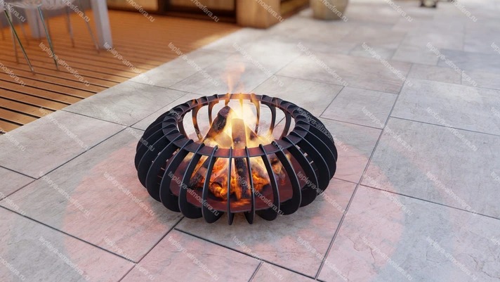 Чаша для костра Светящаяся сфера — изображение 8