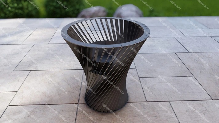 Чаша для костра Спиральная башня 625 мм — изображение 13