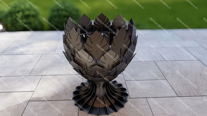 Чаша для костра Кубок Листья — изображение 10