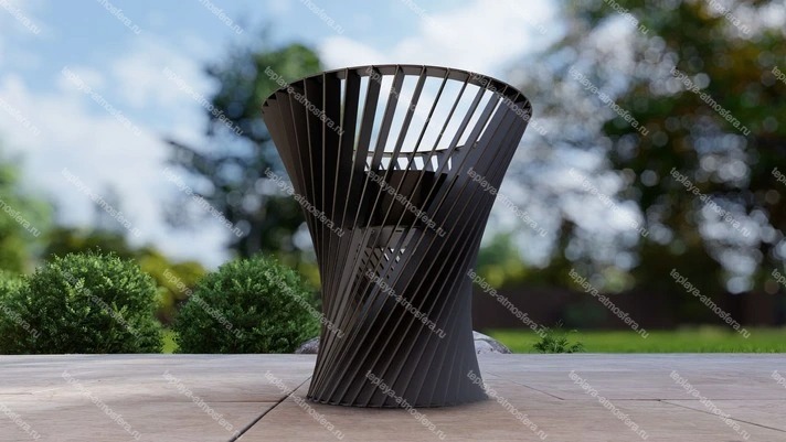 Чаша для костра Спиральная башня 625 мм — изображение 14