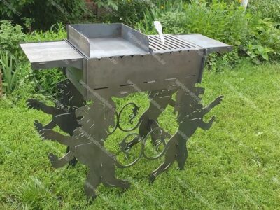 Мангал гриль Лев