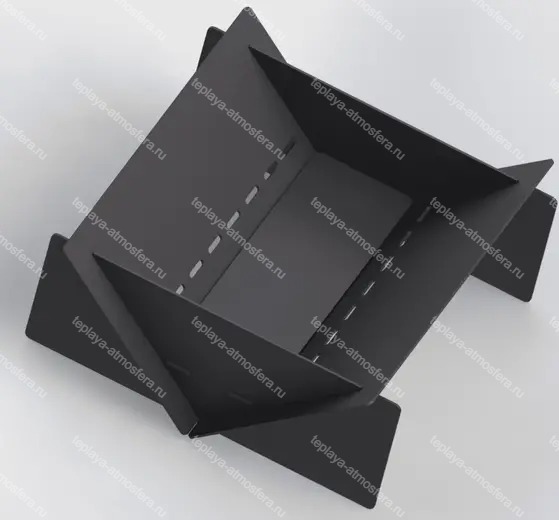 Костровая чаша Квадро 600 мм — изображение 6