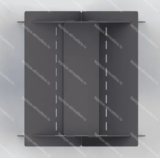 Костровая чаша Квадро 600 мм — изображение 7