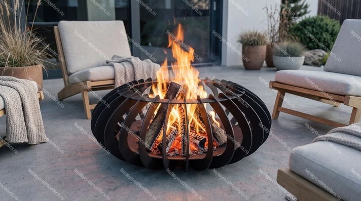 Чаша для костра Светящаяся сфера — изображение 15