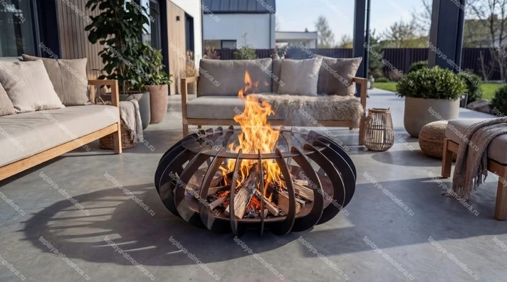 Чаша для костра Светящаяся сфера — изображение 16