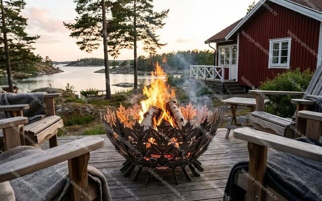 Подарок для мужчины: костровая чаша — тепло, уют и атмосфера настоящего отдыха