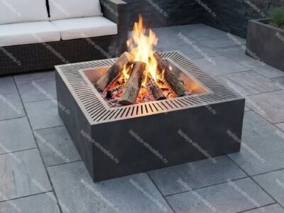 Чаша для огня квадратная Modern V3