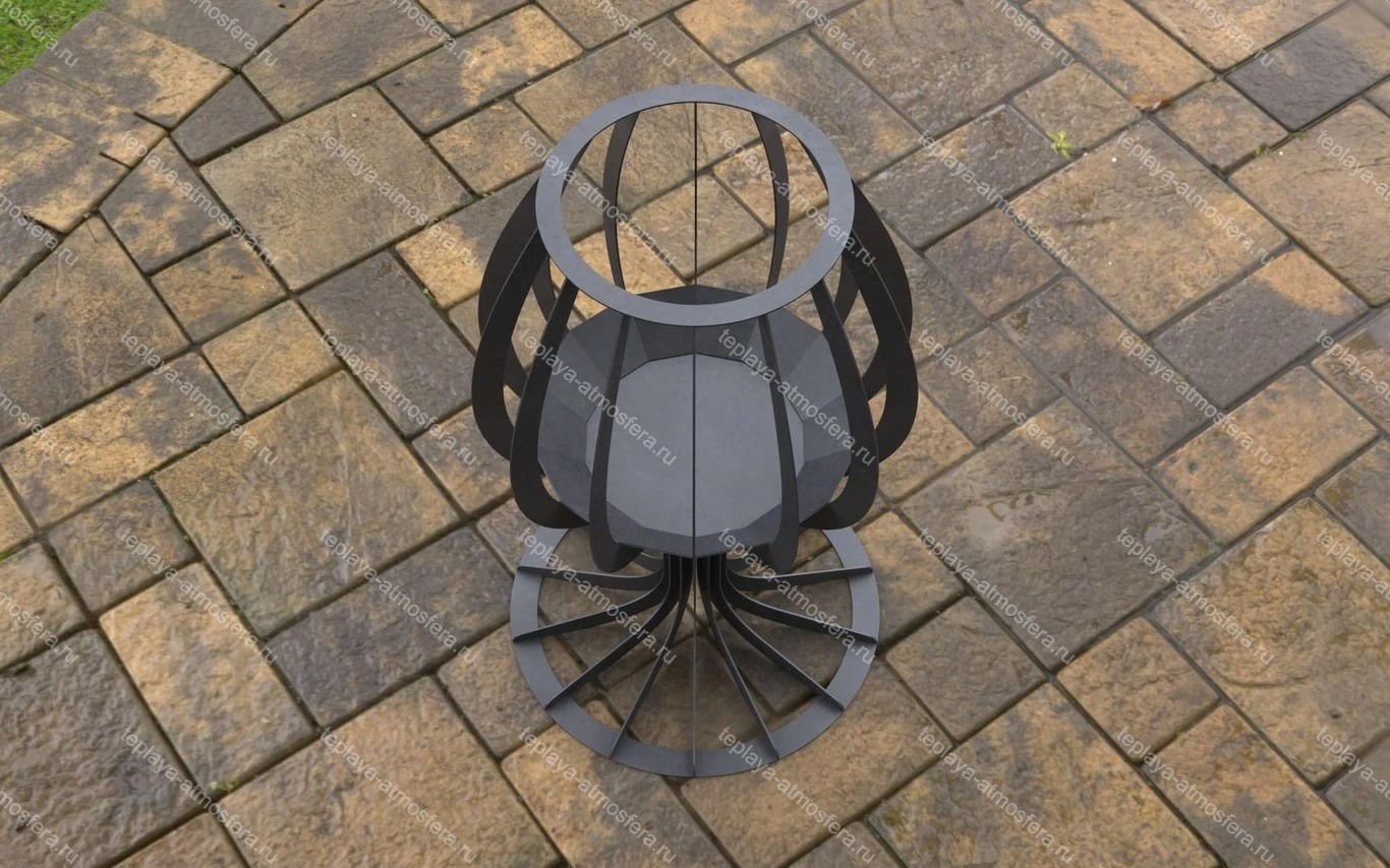 Костровая чаша Винный бокал 1000 мм — изображение 7