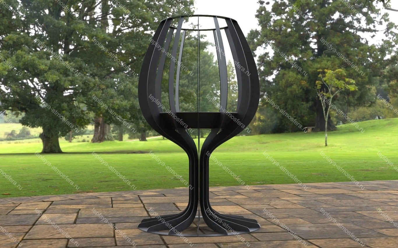 Костровая чаша Винный бокал 1000 мм — изображение 8