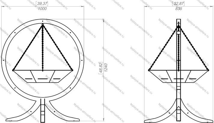 Чаша для костра Левитация V1 — изображение 8