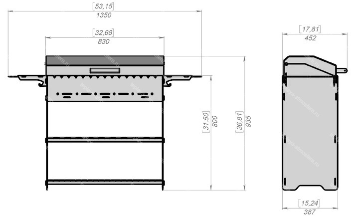 Мангал гриль Modern — изображение 8