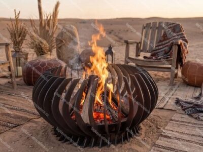 Чаша для костра Солнечная вспышка 800 мм