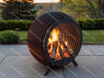 Костровая чаша Шар Сфера на ножках