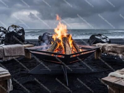 Чаша для огня квадратная X Light