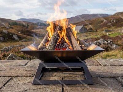 Чаша для костра квадратная Fly 900 мм