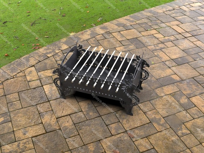 Мангал гриль Дракон — изображение 6