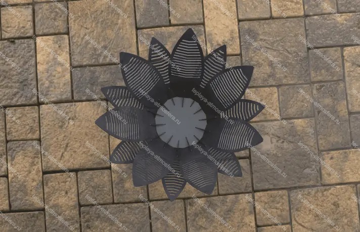 Чаша для костра Длинные листья 755 мм — изображение 3