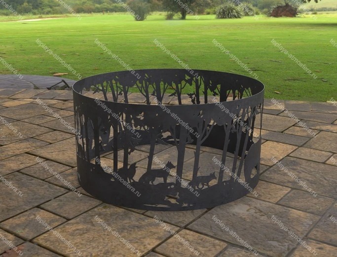 Костровая чаша кольцо Медведь — изображение 7