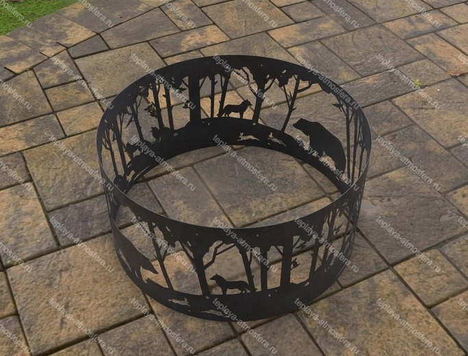 Костровая чаша кольцо Медведь — изображение 8