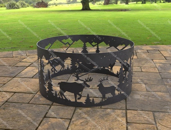 Костровая чаша кольцо Олень — изображение 6