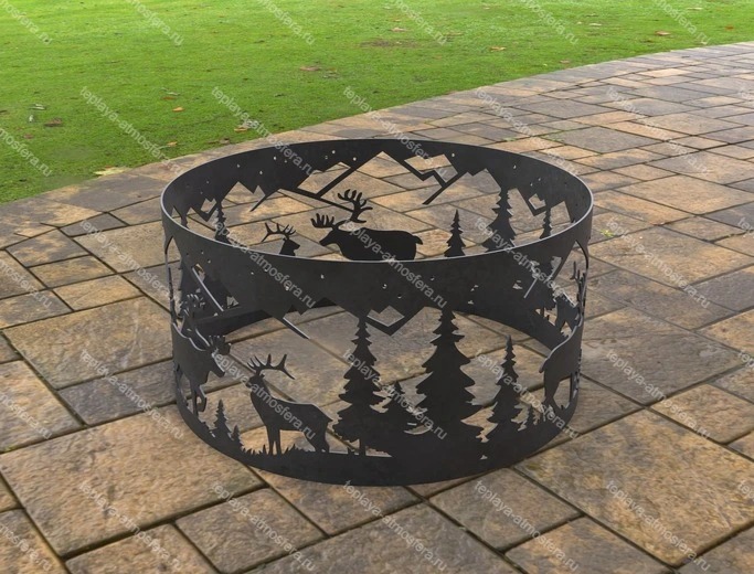 Костровая чаша кольцо Олень — изображение 8