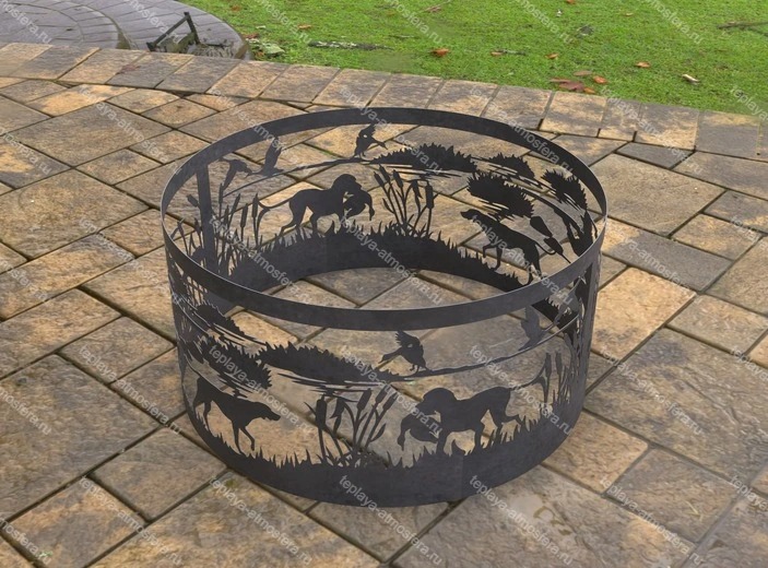Костровая чаша кольцо Охота — изображение 6